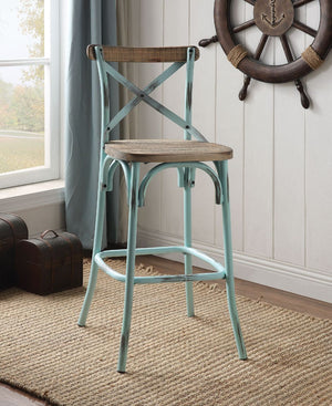 Zaire - Bar Chair (1Pc) Light Blue