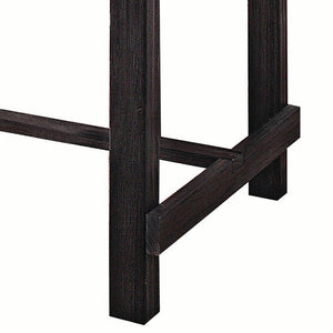 Yelena - Counter Height Table With Marble Top - Marble Top & Weathered Espresso