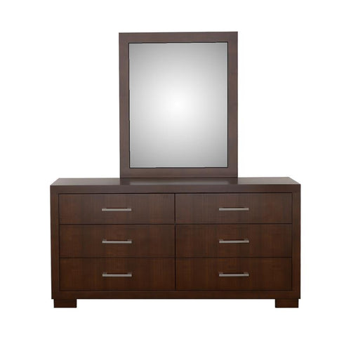 Jessica - Dresser Mirror Dark Brown