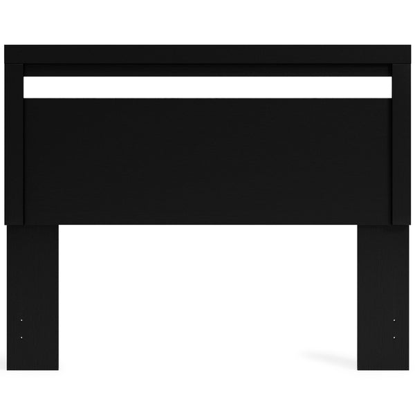 Finch - Queen Panel Headboard - Black