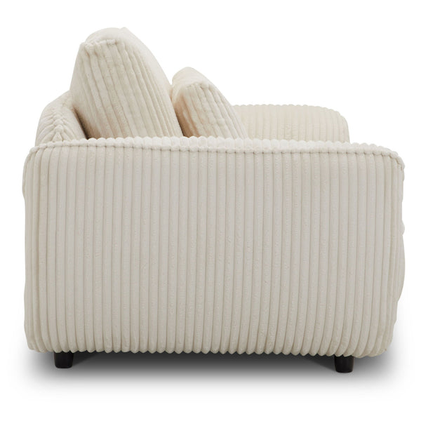 Utopia - 2 Seat Sofa With Lumbar Pillow - Mega Ivory