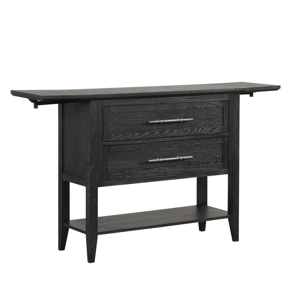 Sable Crest - Drop Leaf Server - Black