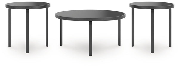 Dorylin - Occasional Table Set (Set of 3) - Black