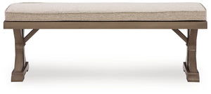 Laguna Heights - Bench With Cushion - Beige