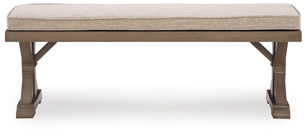Laguna Heights - Bench With Cushion - Beige