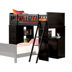 Willoughby - Loft Bed Black Twin