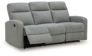 Gauntlet - Reclining Sofa - Sterling