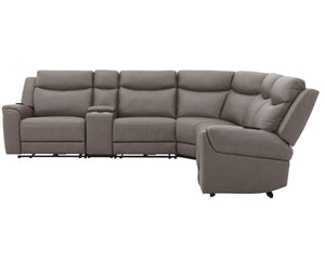 Momentum - Modular Power Reclining Sectional With Power Adjustable Headrests