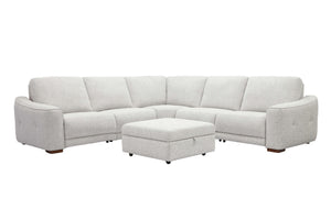 Julianna - Storage Ottoman - Crisp Taupe