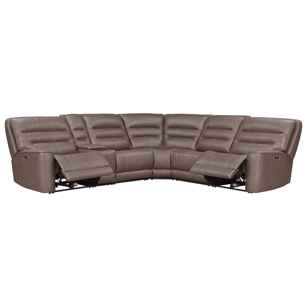 Lawson - Power Reclining Sectional With Adjustable Headrests