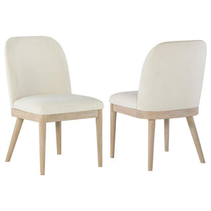 Solano - Upholstered Dining Side Chair (Set of 2) - Beige