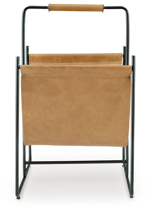 Faronworth - Brown / Black - Magazine Rack