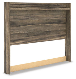 Elbrim - Panel Headboard Dark Brown