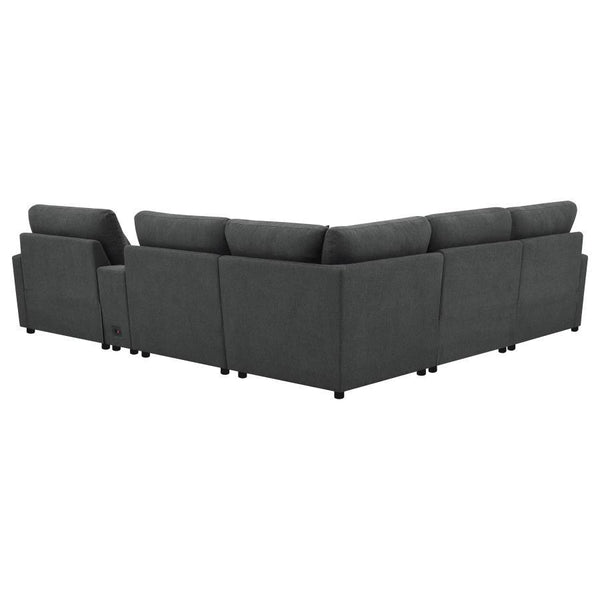 Collins - 6-Piece Modular Power Reclining Sectional