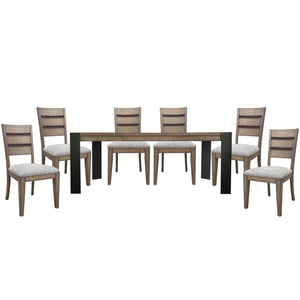 Cedar Fork - Dining Dining Chair (Set of 2) - Smoked Arabica
