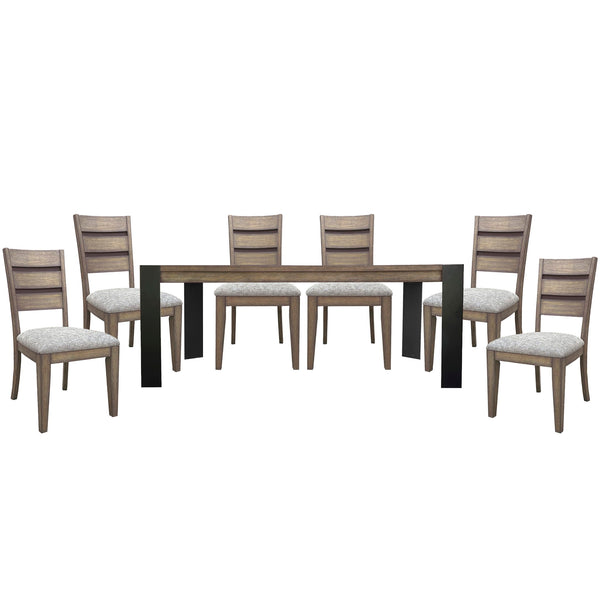 Cedar Fork - Rectangular Dining Table - Smoked Arabica