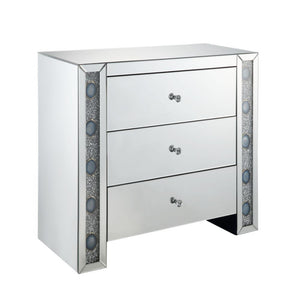 Sonia - Accent Table Pearl Silver 35"W x 16"D x 32"H