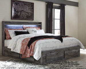 Baystorm - Panel Bedroom Set - Gray