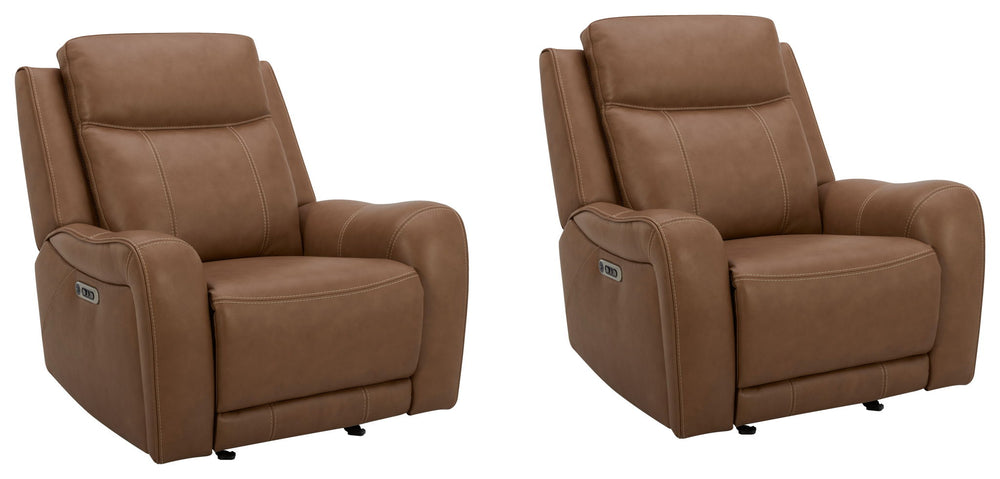 Haywood - Power Glider Recliner Butternut 2 Pieces