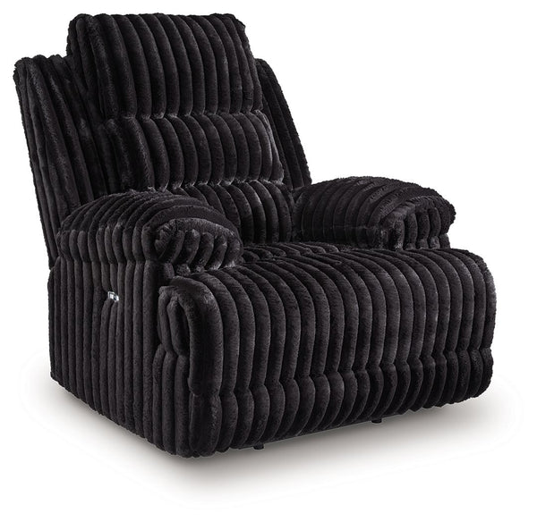 Rhine Falls - Zero Wall Power Recliner - Onyx