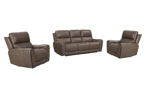 Hancock - Zero Gravity Power Reclining Sofa Set Bette Hazel 3 Pc. Sofa, 2 Recliners