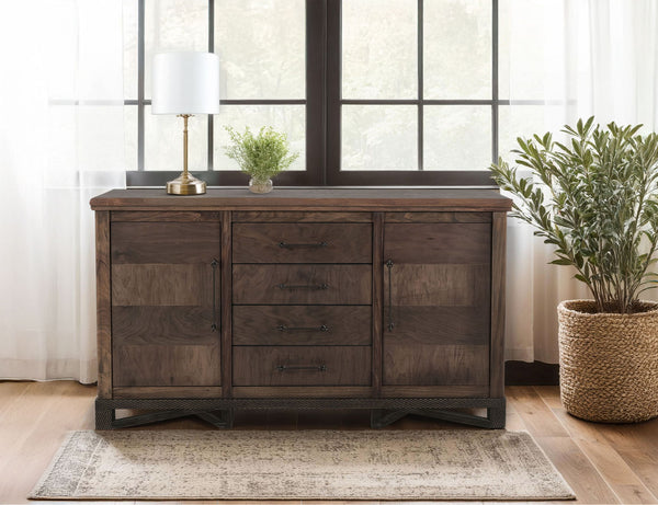 Walnut - Console - Peanut Brown