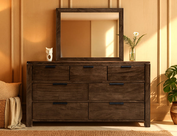 Raramuri - Mirror - Dark Brown