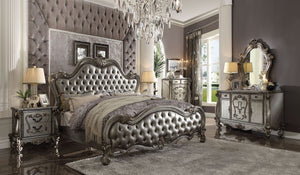 Versailles II - Bed Silver Queen