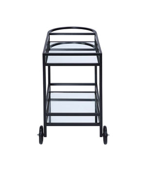 Colson - Serving Cart - Black Finish