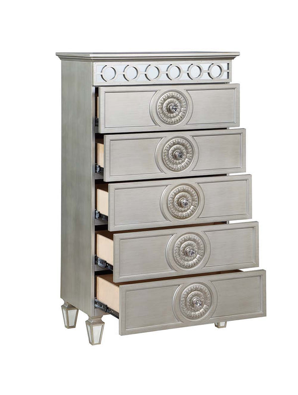 Varian - Chest - Silver & Mirrored