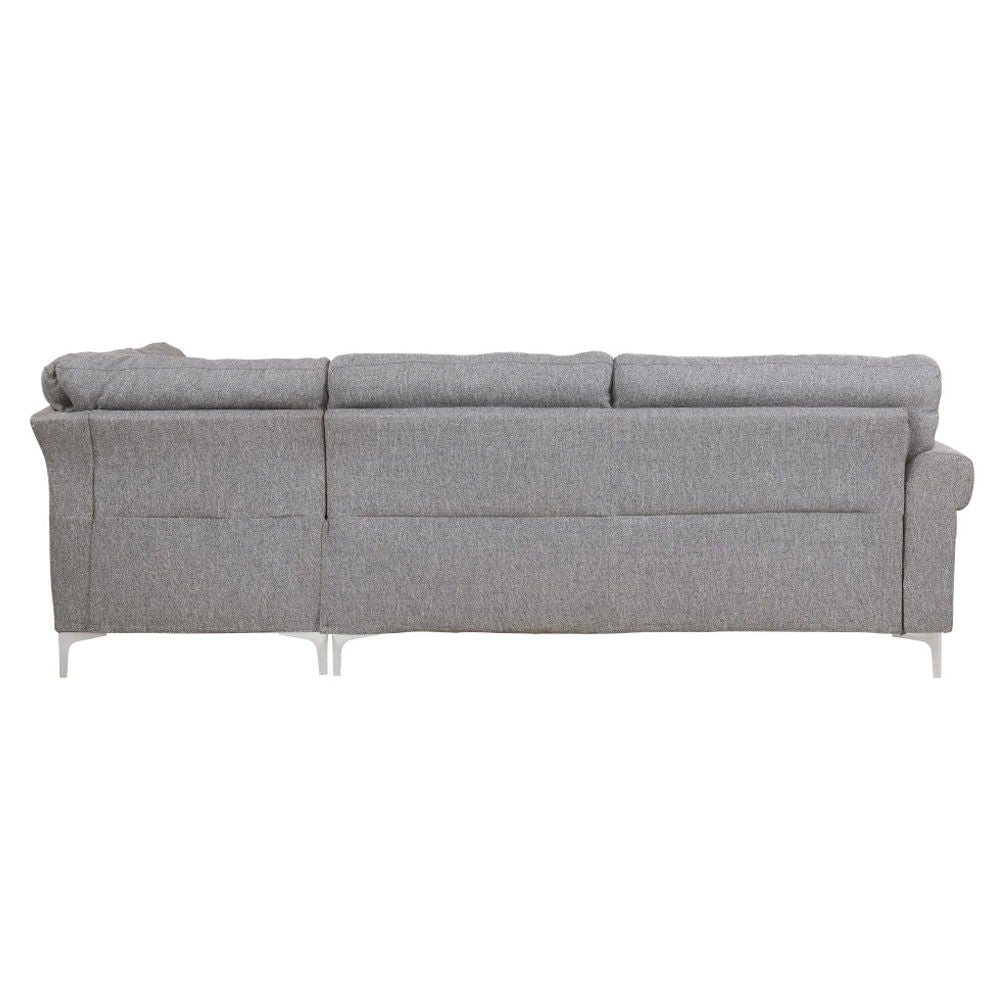 Melvyn - Sectional Sofa - Gray Fabric