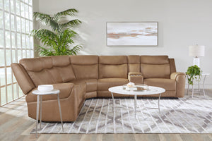 Momentum - Modular Power Reclining Sectional With Power Adjustable Headrests