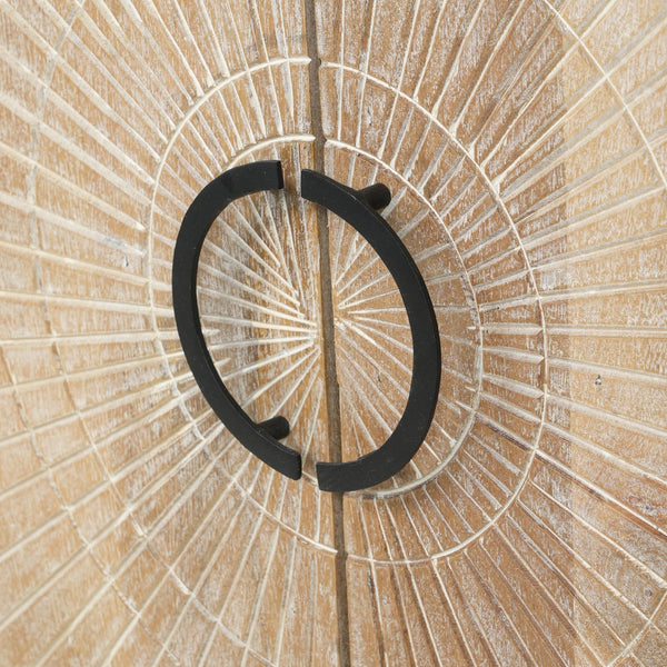 Carson - 36" Bar Cabinet - Biscuit Blonde