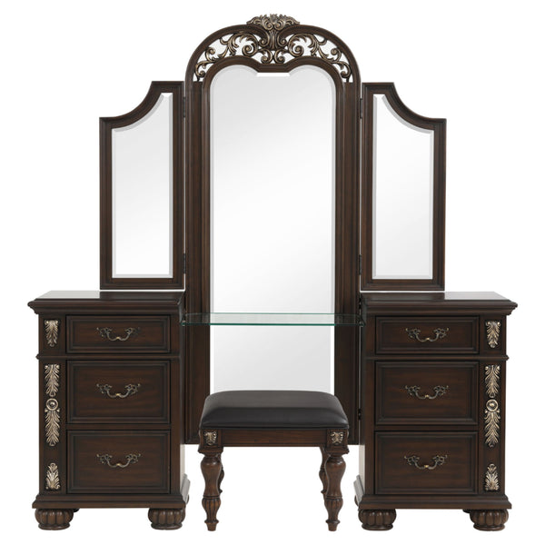 Maximus - 3 Piece Vanity Set - Madeira