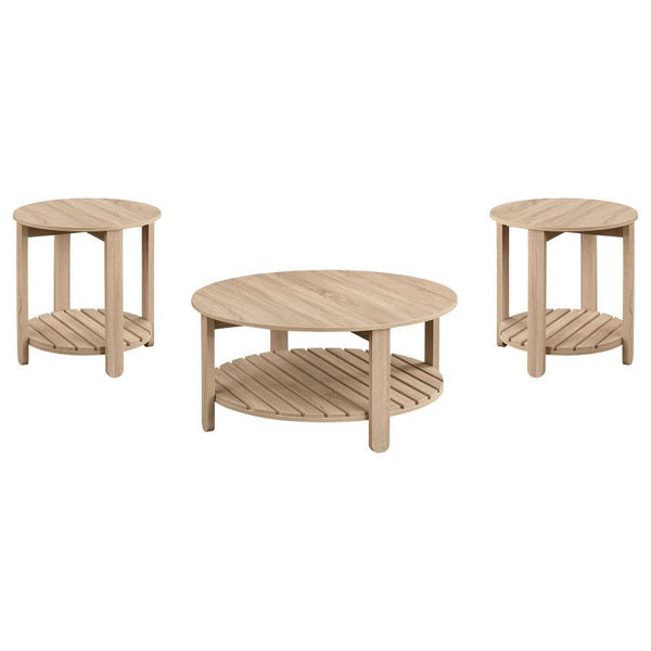 Fowler - Round Coffee Table Set