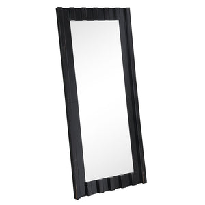 Dara - Floor Mirror - Black