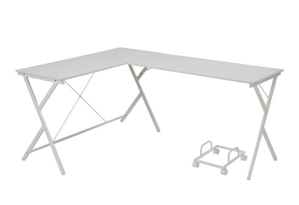 Dazenus - Desk White Wood Top