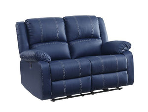Zuriel - Power Motion Loveseat Blue