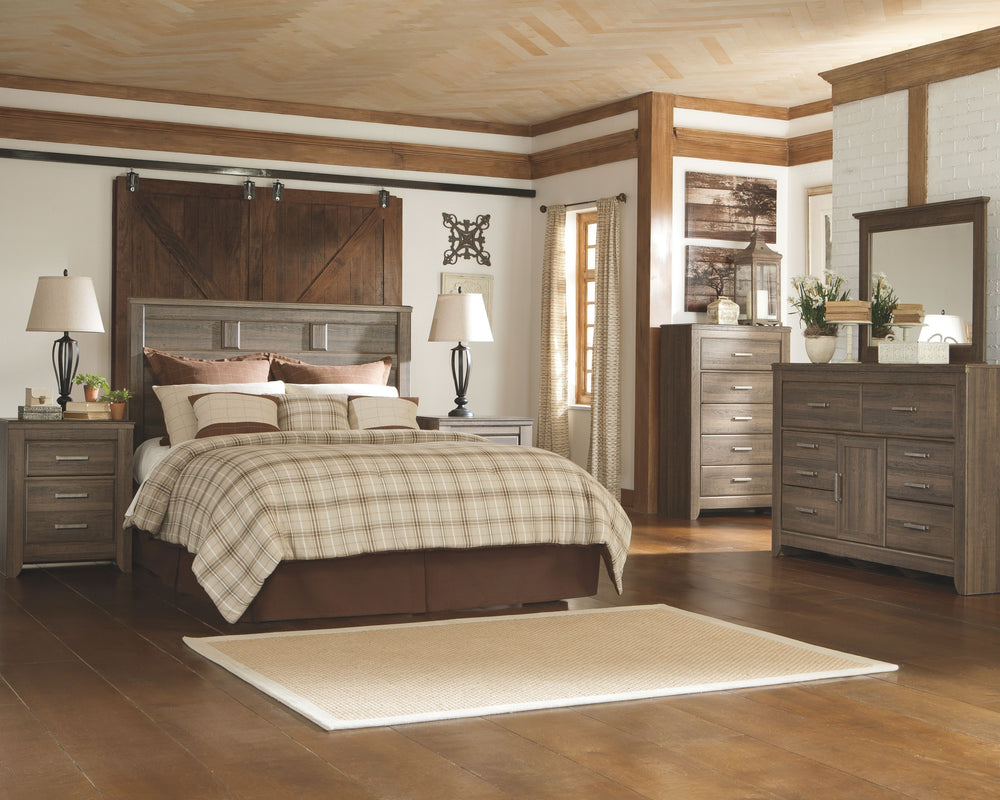 Juararo - Bedroom Set Dark Brown