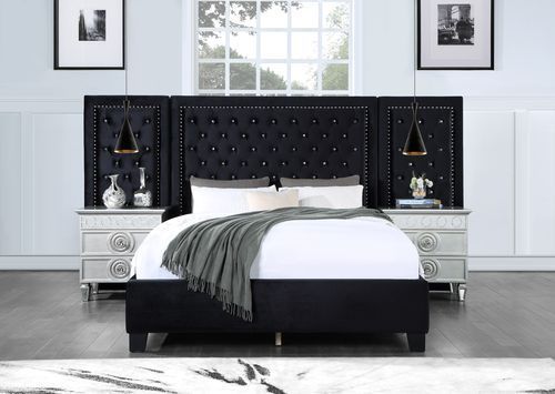 Damazy - Bed Black King