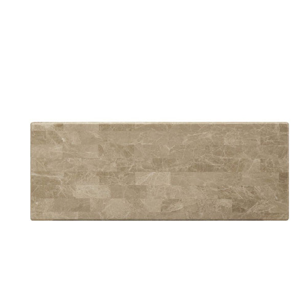 Daesha - Sofa Table - Marble Top & Antique Gold