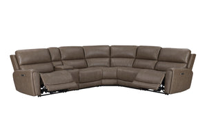 Hancock - Zero Gravity Power Reclining Sectional With Power Adjustable Headrests