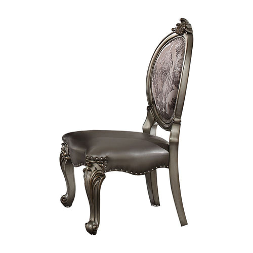 Versailles - Side Chair Antique Platinum