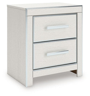 Zuraleus - Two Drawer Night Stand White