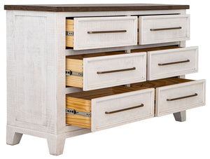 Stoa - Dresser - White / Brown
