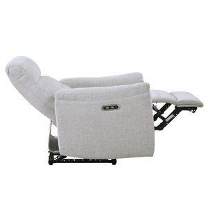 Eastre - Power Motion Recliner With USB Port - Beige Chenille