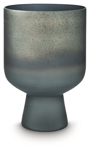 Pennmore - Vase Blue 10"W x 10"D x 15"H