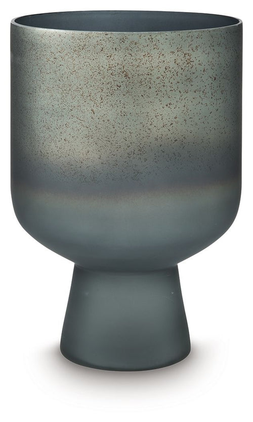 Pennmore - Vase Blue 10"W x 10"D x 15"H