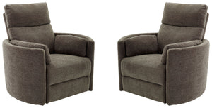 Radius - Power Swivel Glider Recliner (Set of 2)