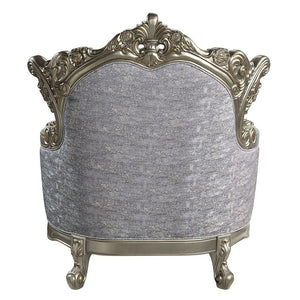 Miliani - Chair With Pillow - Fabric & Antique Bronze